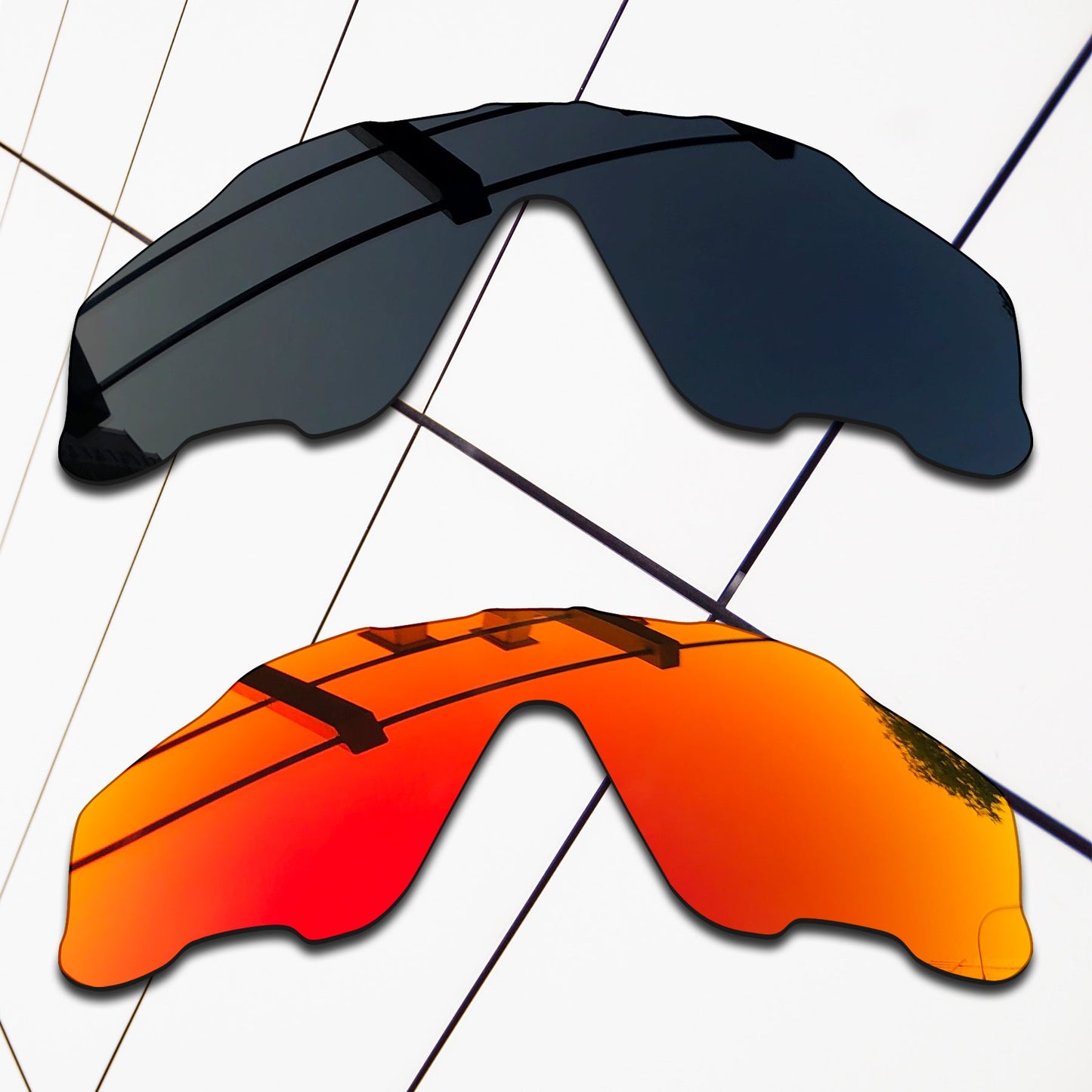 Polarized Replacement Lenses for Oakley Jawbreaker Sunglasses
