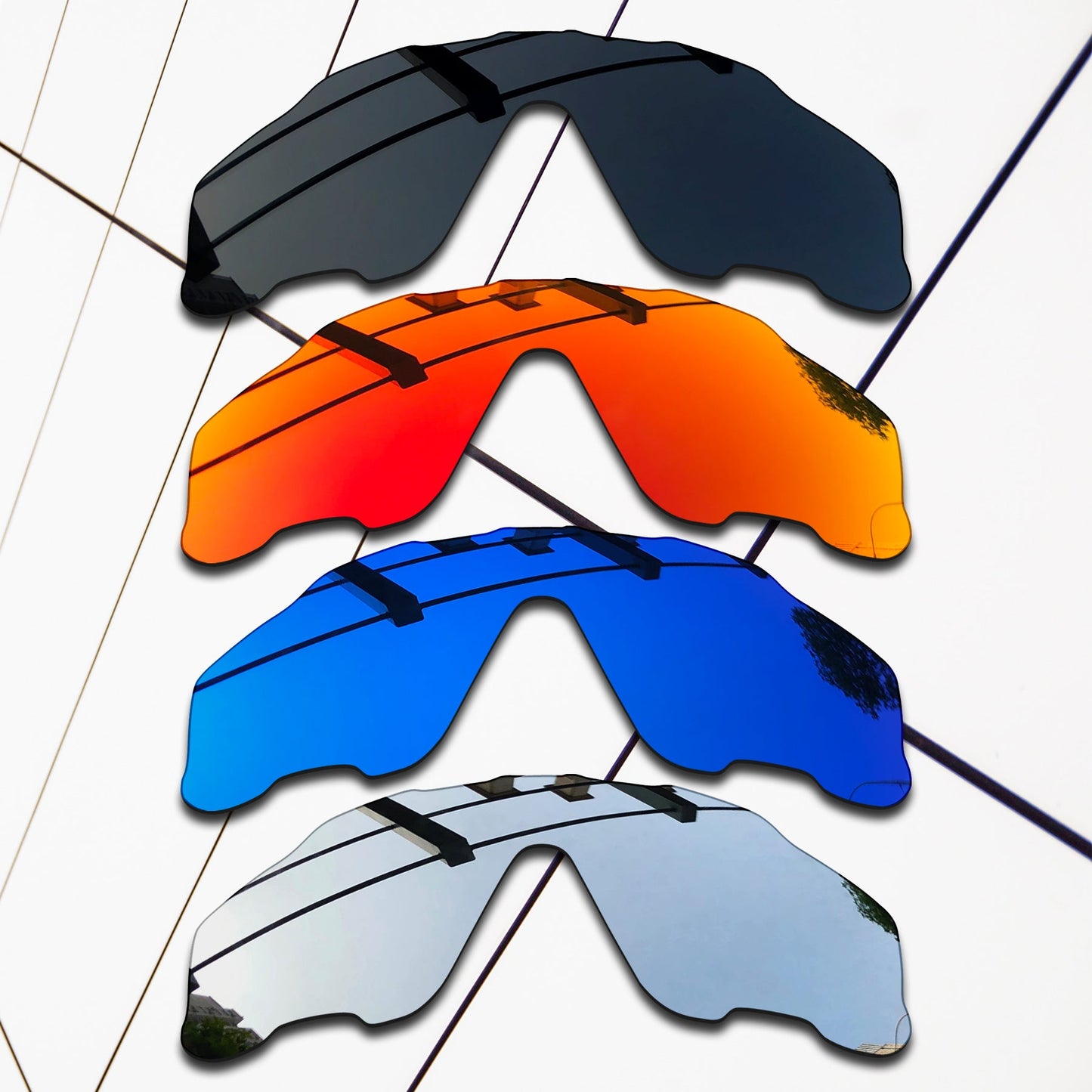 Polarized Replacement Lenses for Oakley Jawbreaker Sunglasses