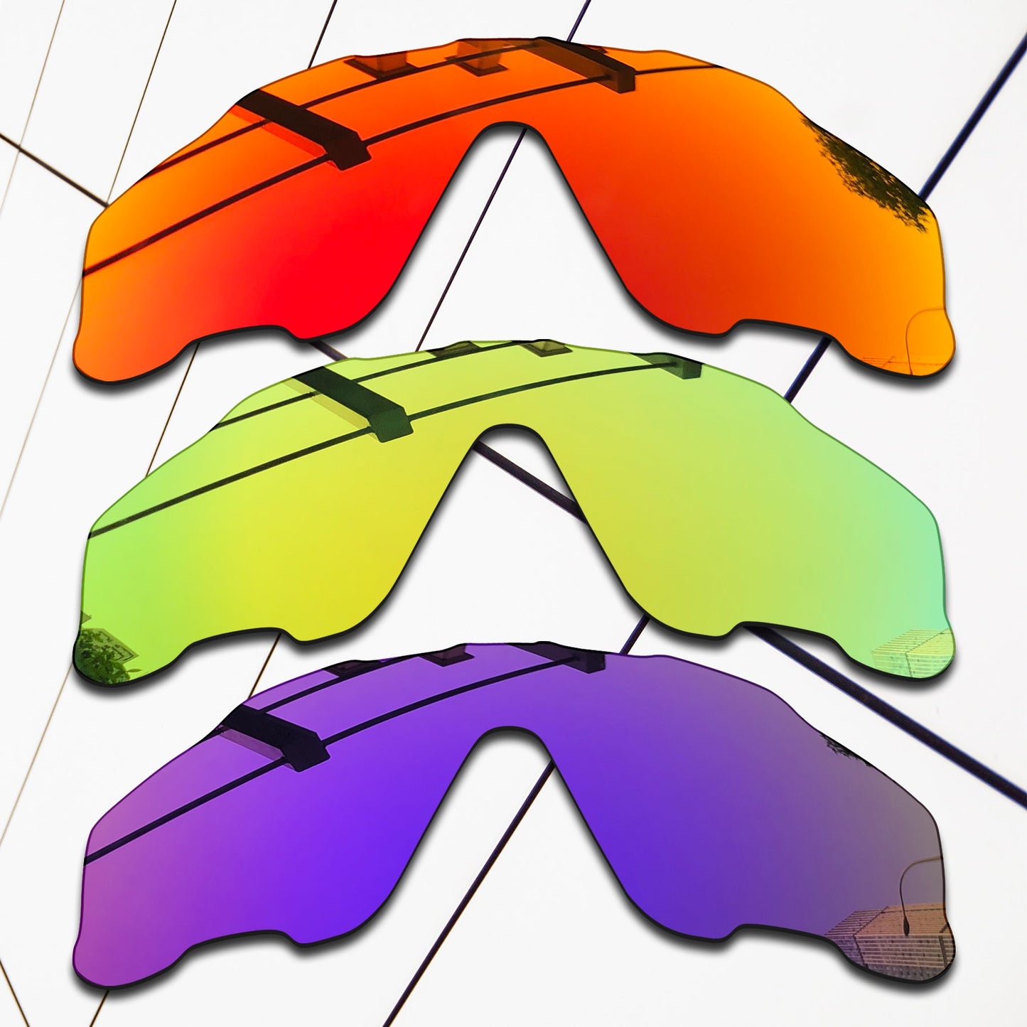 Polarized Replacement Lenses for Oakley Jawbreaker Sunglasses