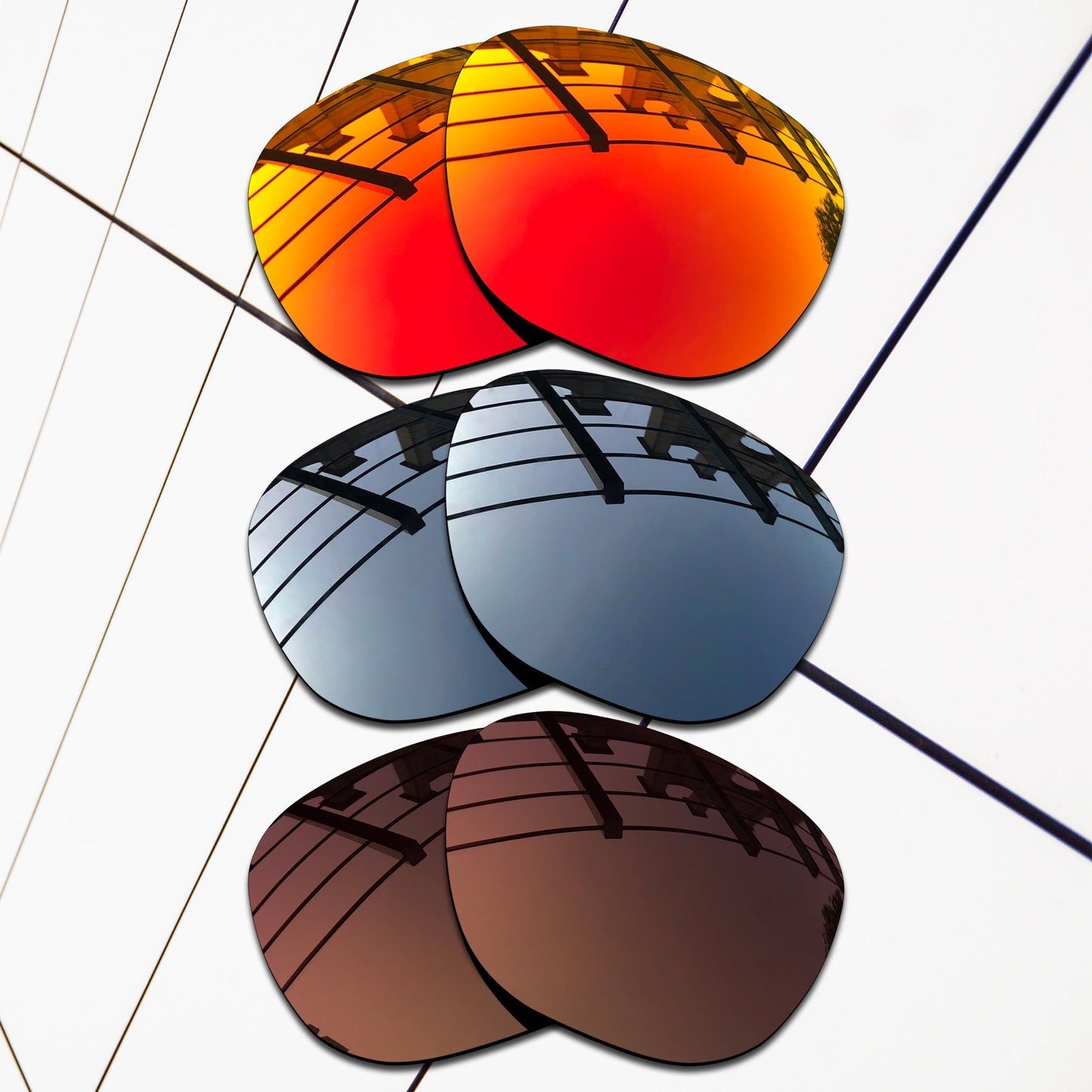 Polarized Replacement Lenses for Oakley Leadline Sunglasses