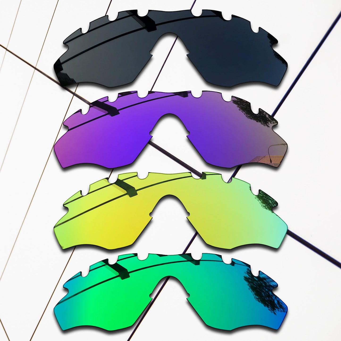 Polarized Replacement Lenses for Oakley M2 Frame Vented Sunglasses