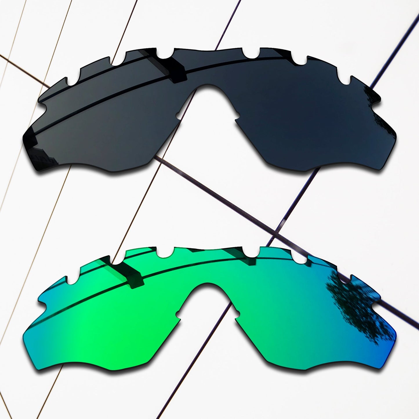 Polarized Replacement Lenses for Oakley M2 Frame Vented Sunglasses