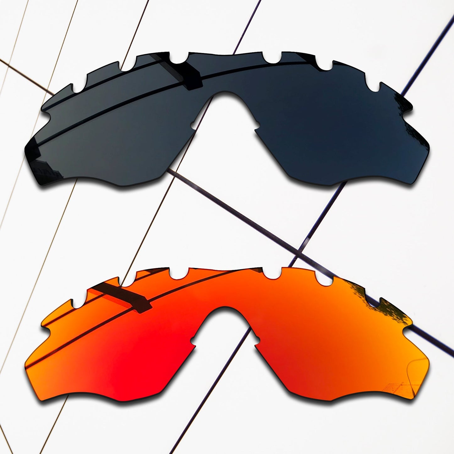 Polarized Replacement Lenses for Oakley M2 Frame Vented Sunglasses