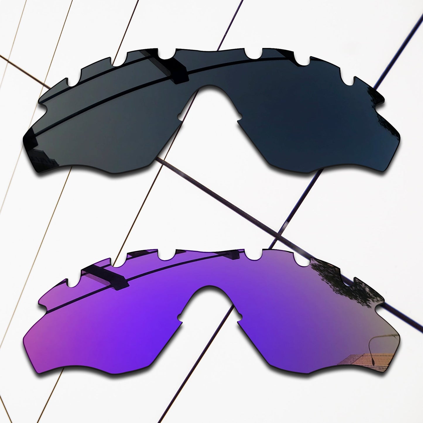 Polarized Replacement Lenses for Oakley M2 Frame Vented Sunglasses