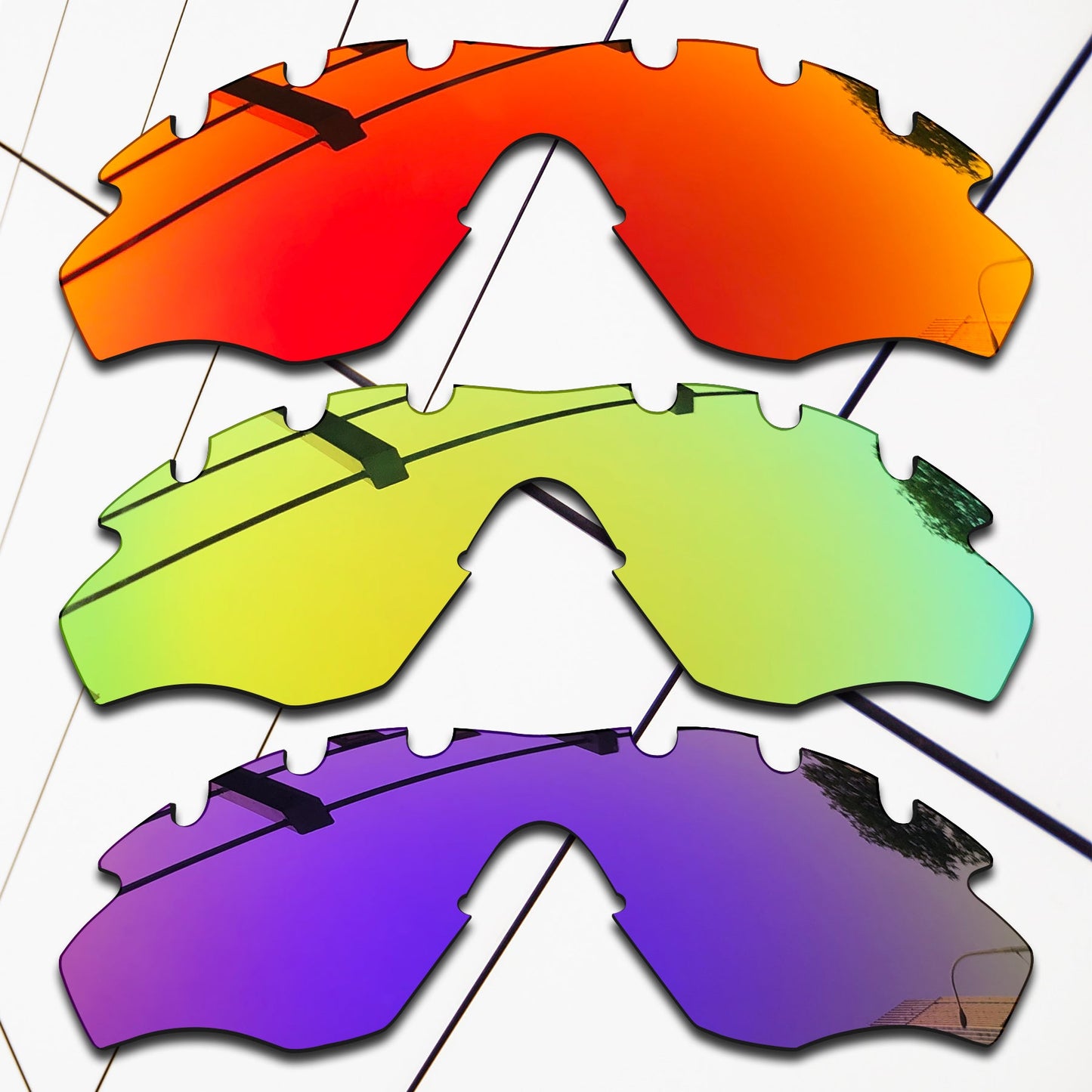 Polarized Replacement Lenses for Oakley M2 Frame Vented Sunglasses