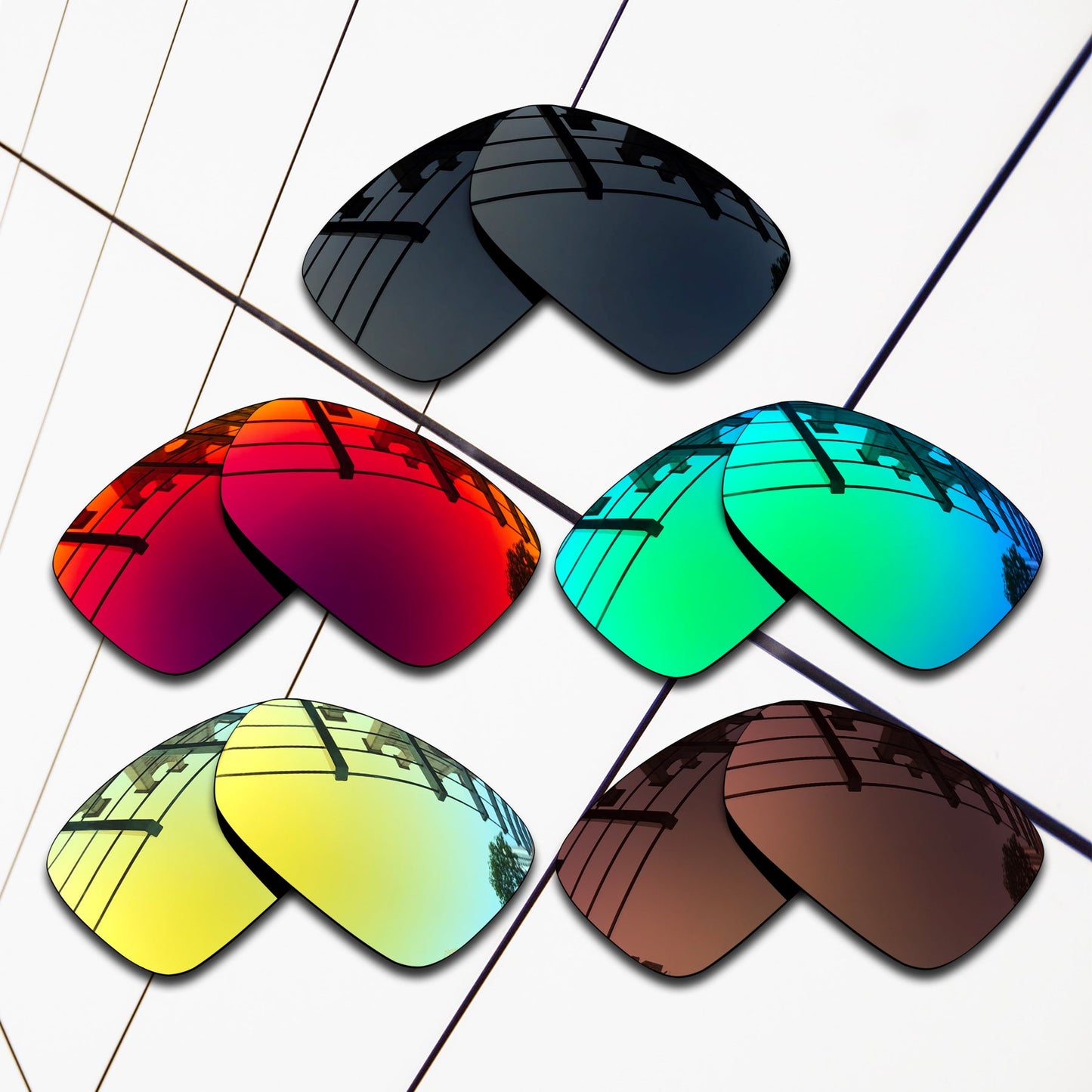 Polarized Replacement Lenses for Oakley Montefrio Sunglasses