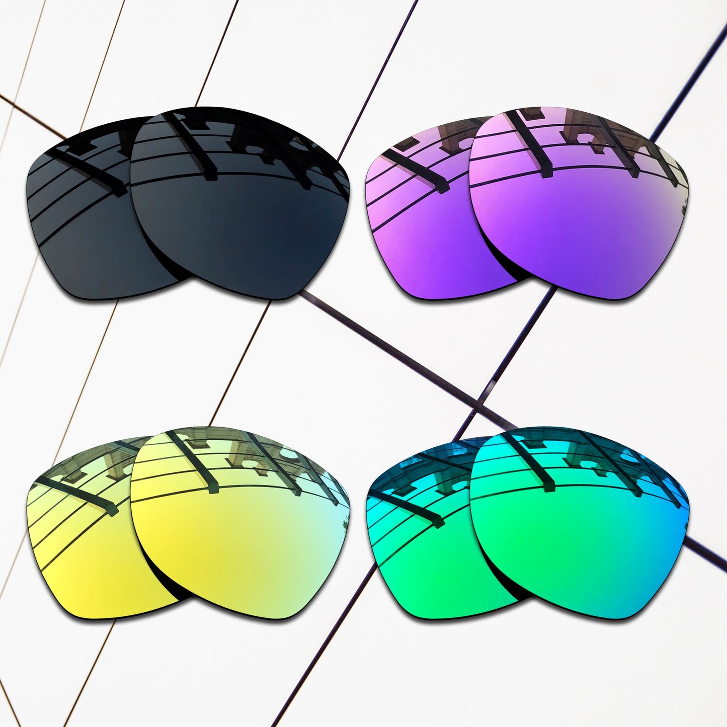 Polarized Replacement Lenses for Oakley Obsessed Sunglasses