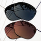 Polarized Replacement Lenses for Oakley Pampered Sunglasses