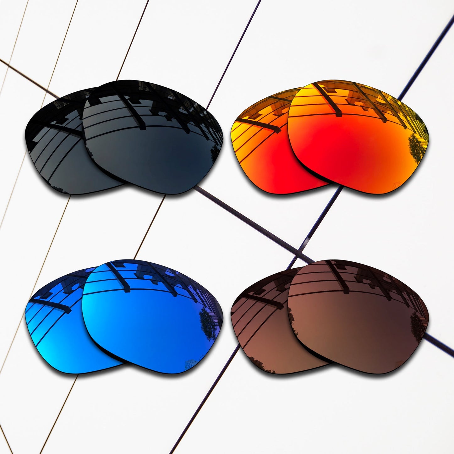 Polarized Replacement Lenses for Oakley Pampered Sunglasses