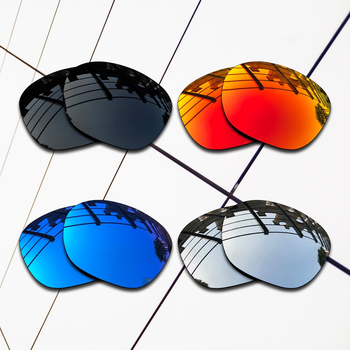 Polarized Replacement Lenses for Oakley Pampered Sunglasses