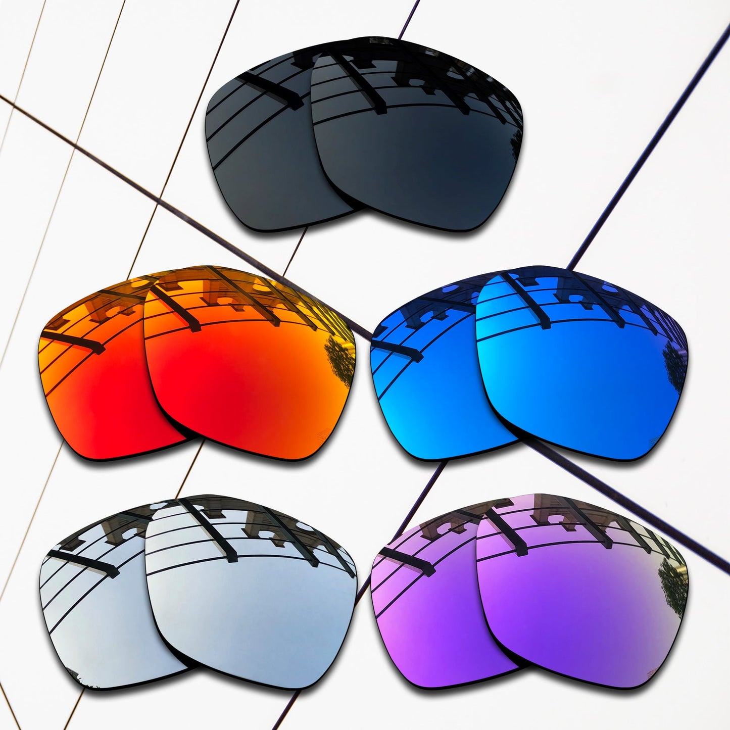 Polarized Replacement Lenses for Oakley Proxy Sunglasses