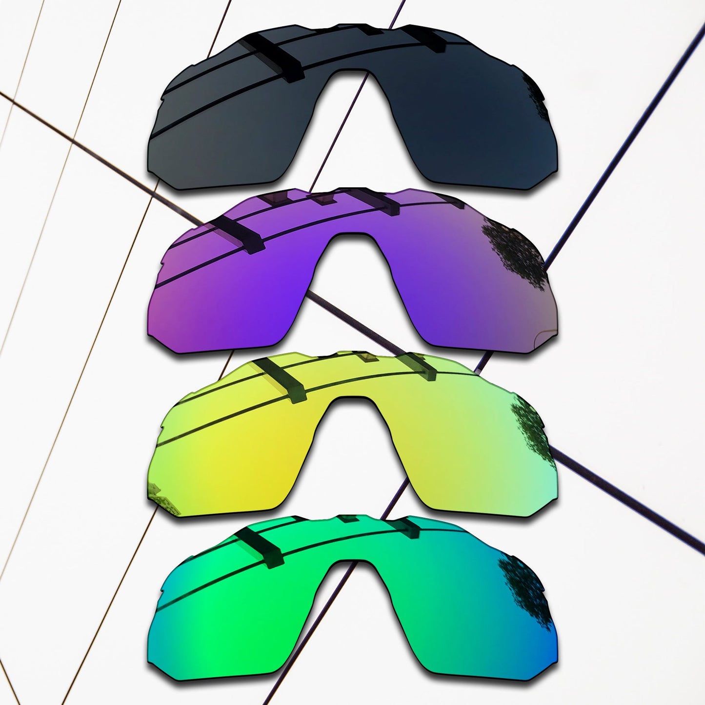 Polarized Replacement Lenses for Oakley Radar EV Advancer Sunglasses
