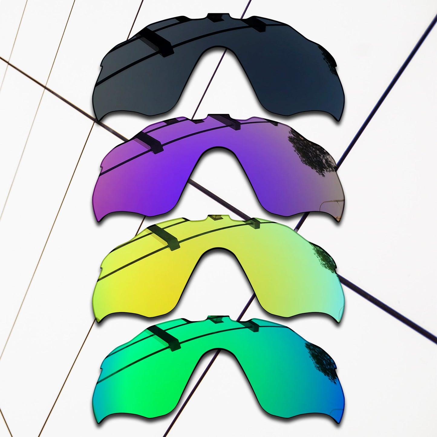 Polarized Replacement Lenses for Oakley Radar Pace Sunglasses
