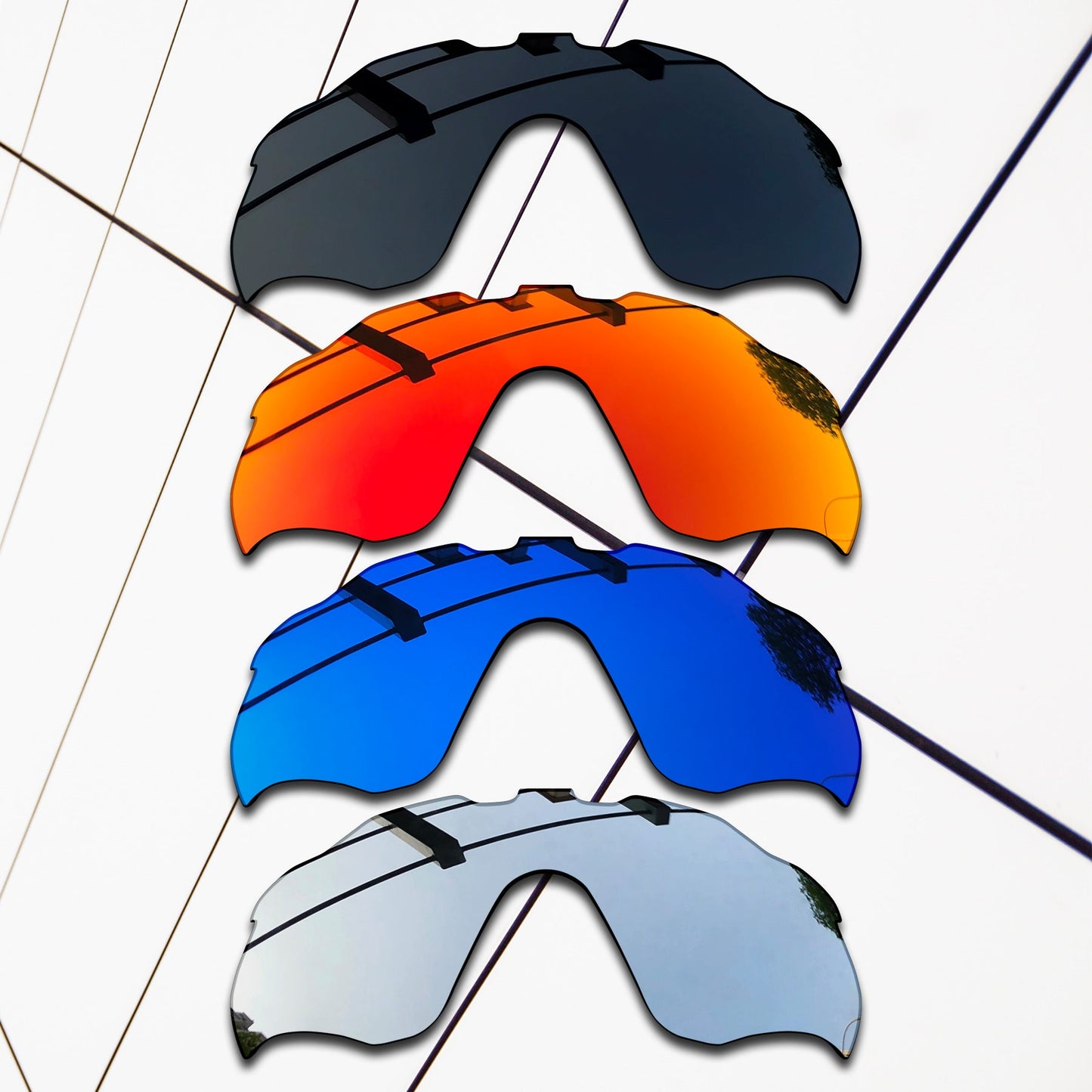 Polarized Replacement Lenses for Oakley Radar Pace Sunglasses