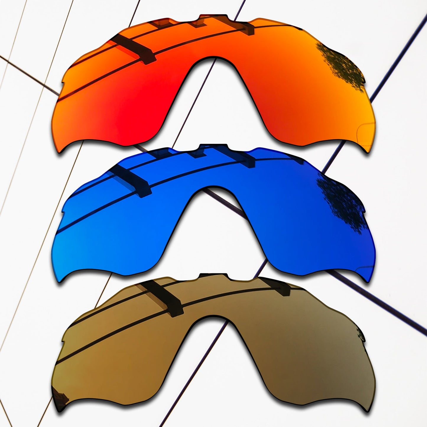 Polarized Replacement Lenses for Oakley Radar Pace Sunglasses