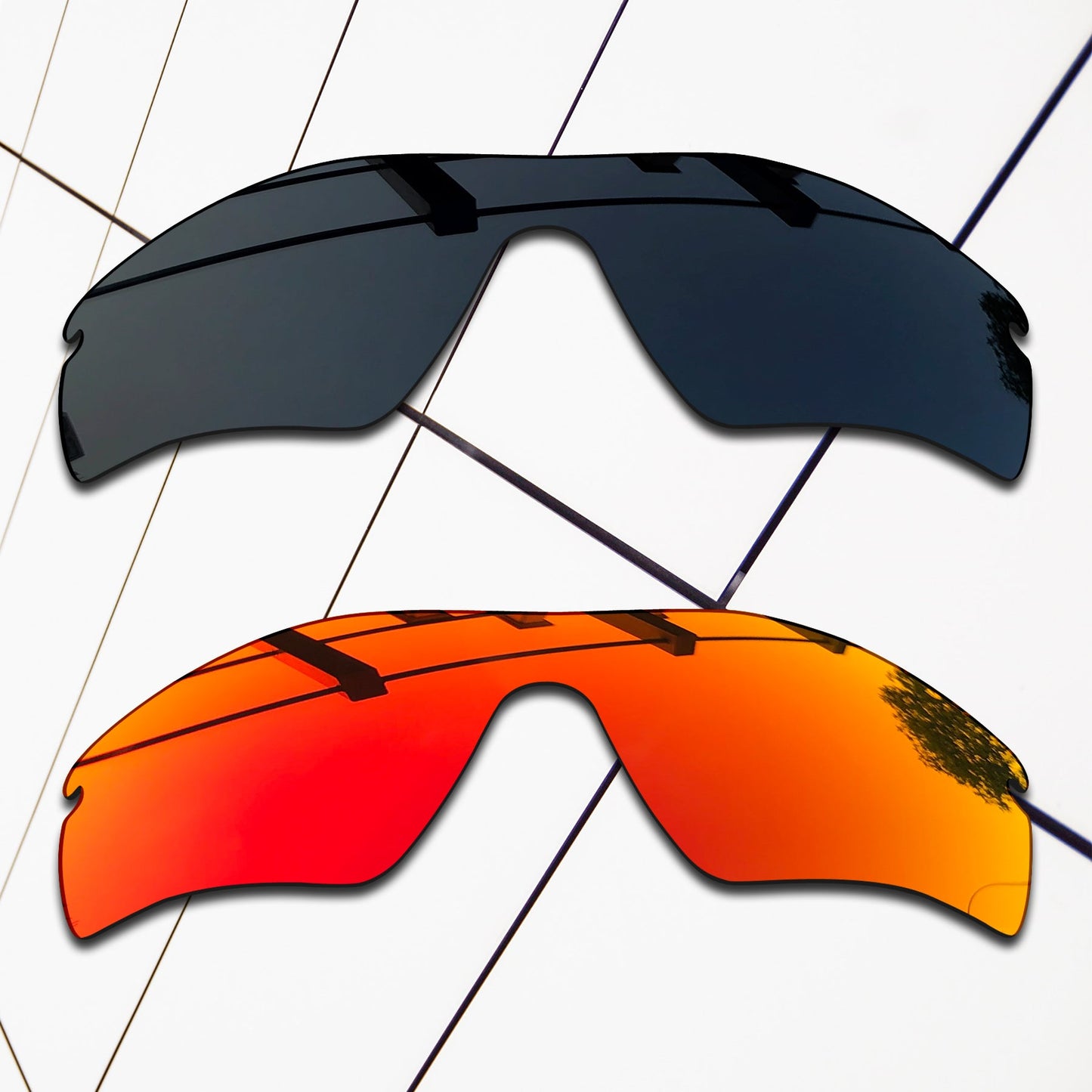 Polarized Replacement Lenses for Oakley Radar Path Sunglasses