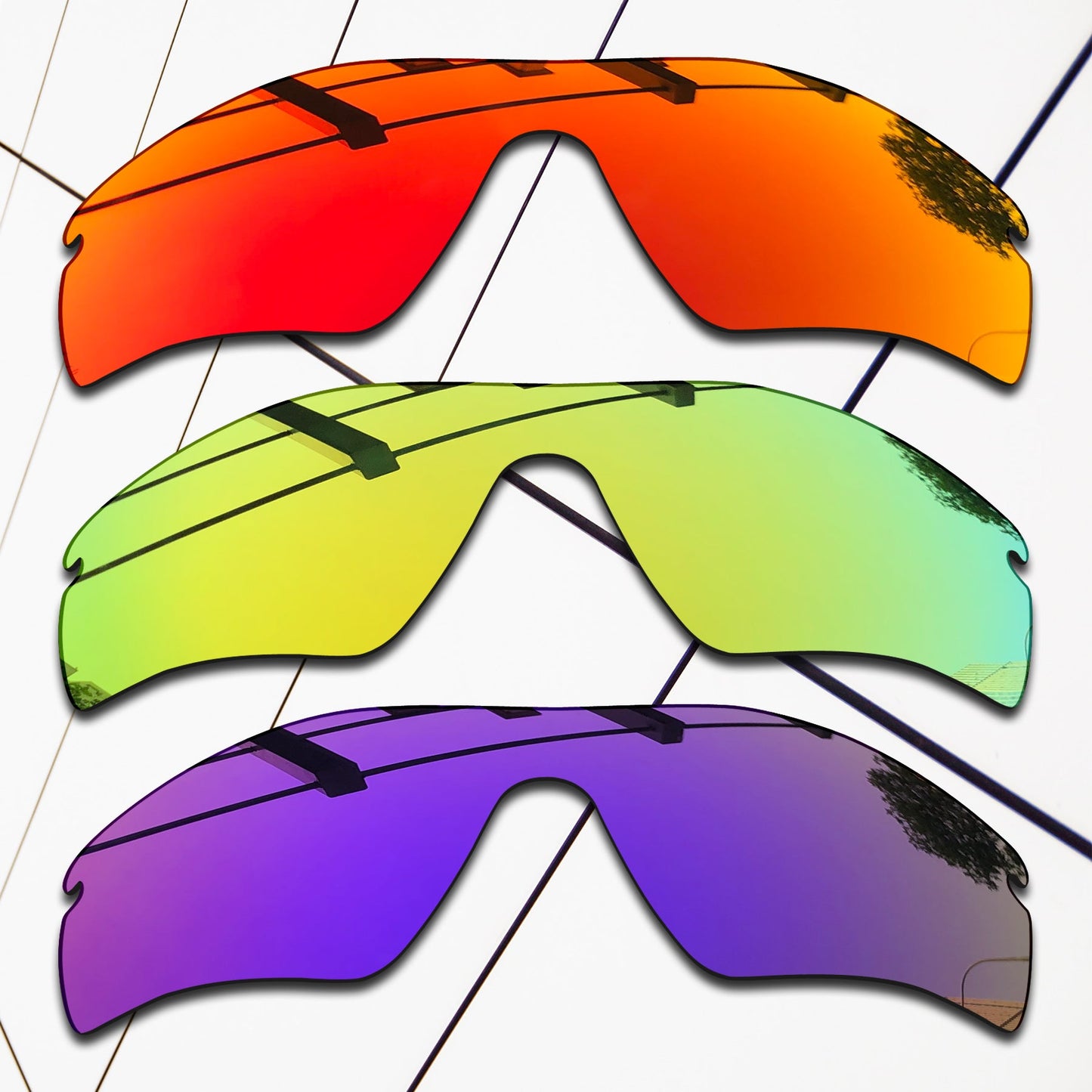 Polarized Replacement Lenses for Oakley Radar Path Sunglasses