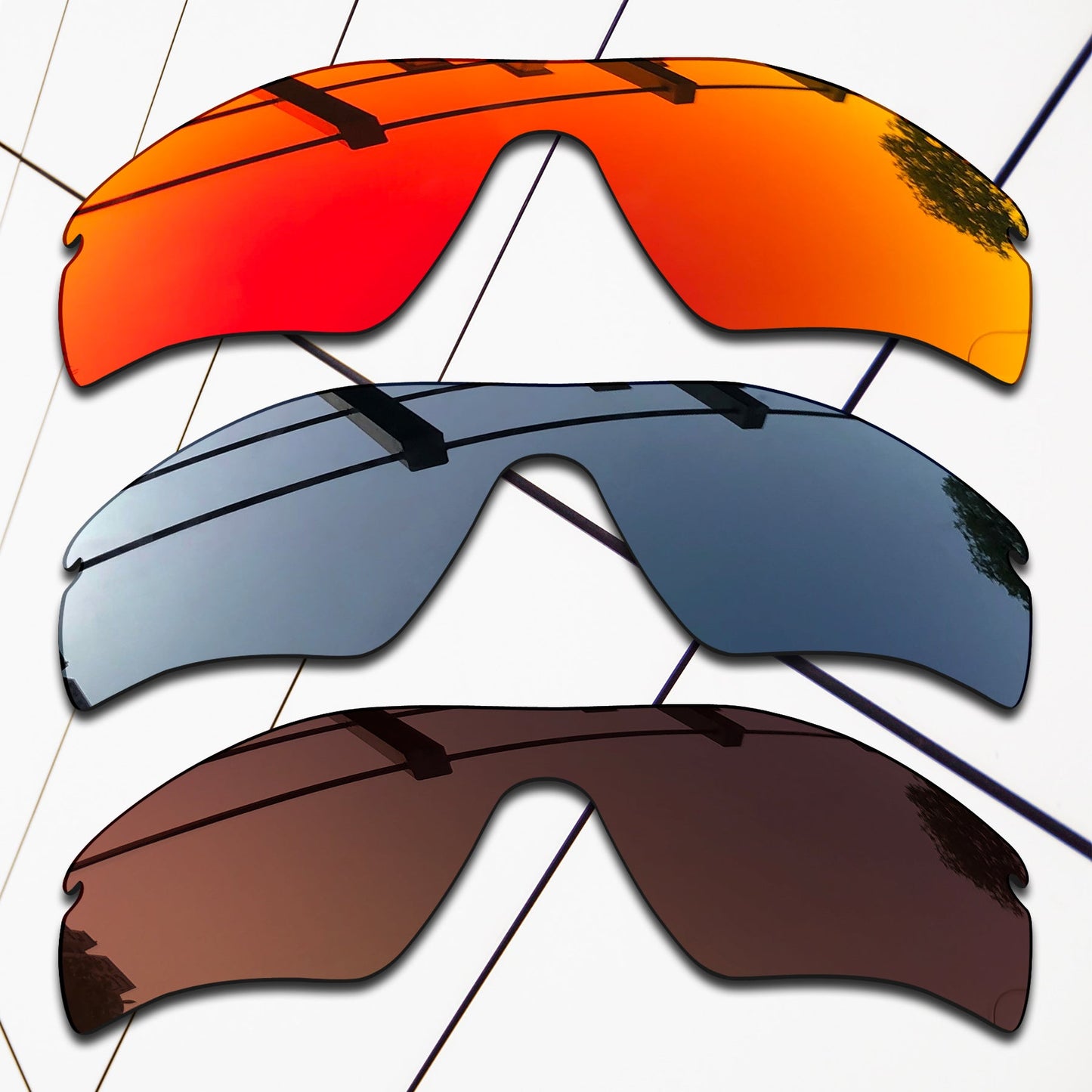 Polarized Replacement Lenses for Oakley Radar Path Sunglasses