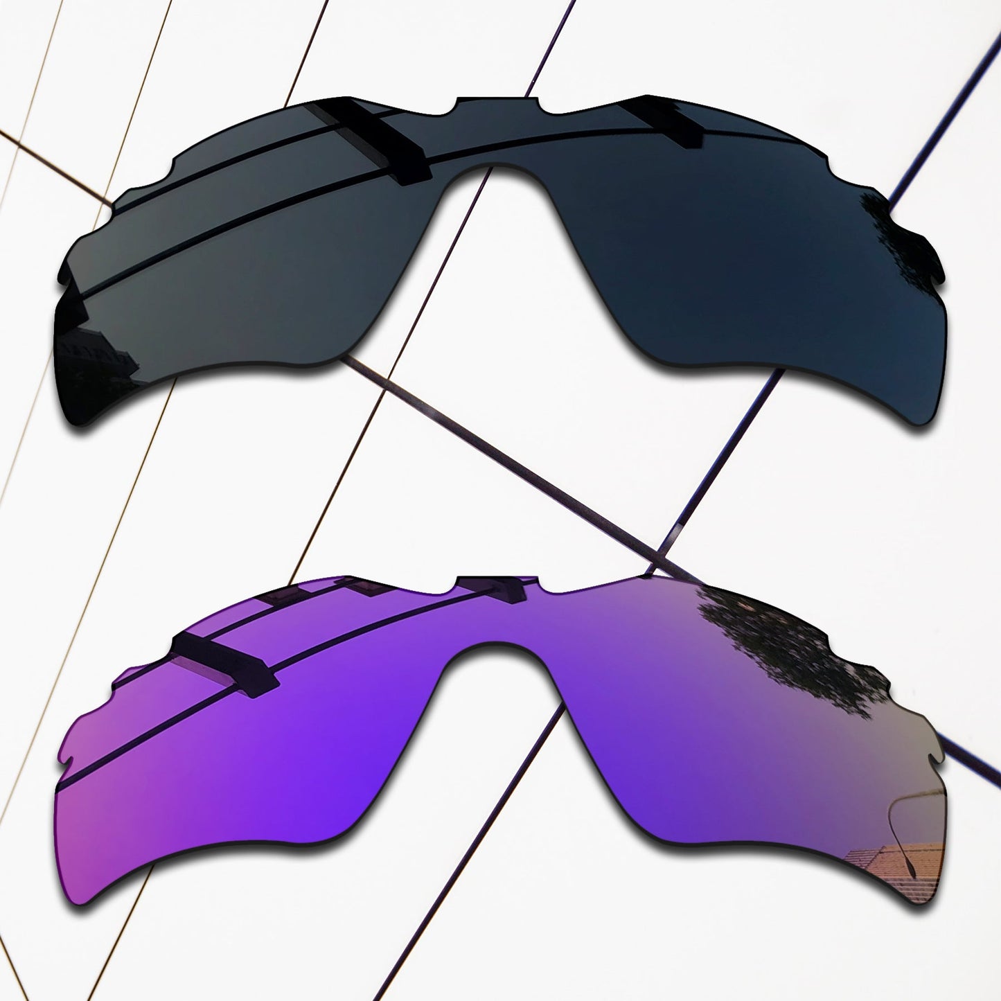 Polarized Replacement Lenses for Oakley Radar Path Vented Sunglasses