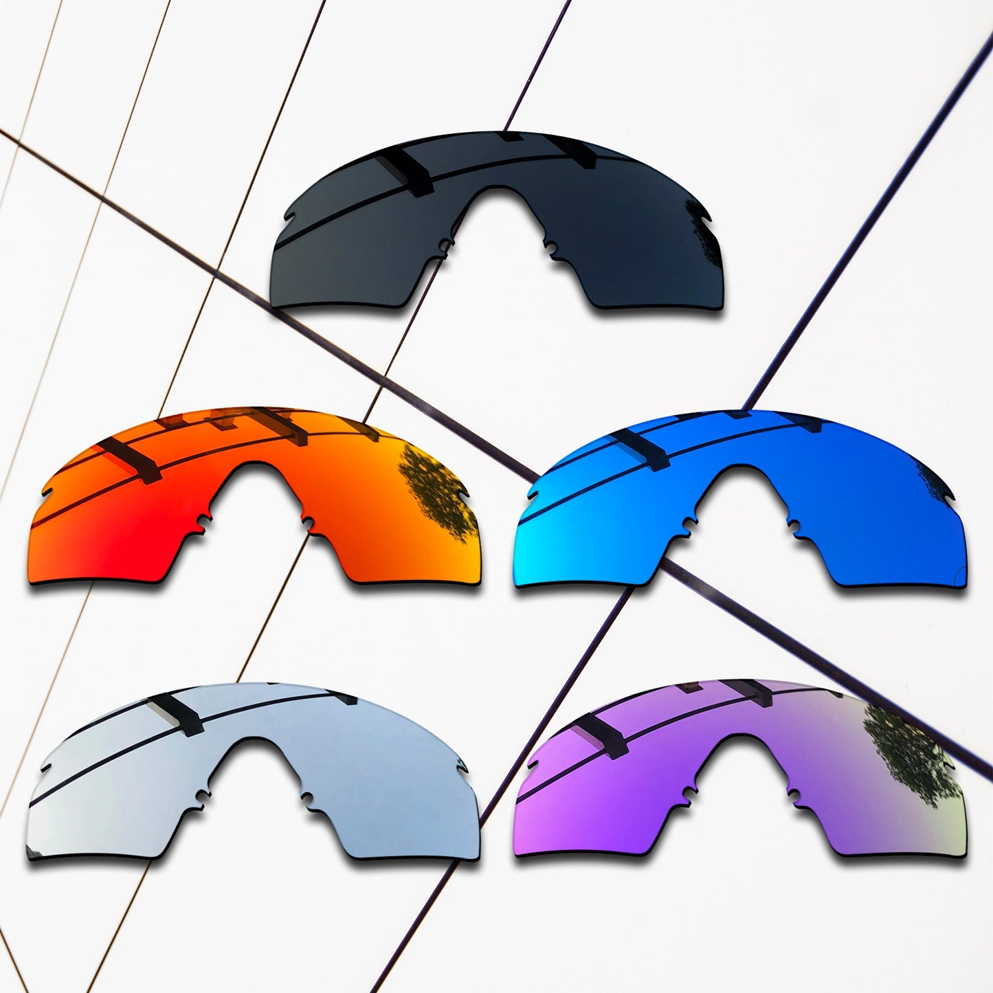 Polarized Replacement Lenses for Oakley RazorBlades Sunglasses