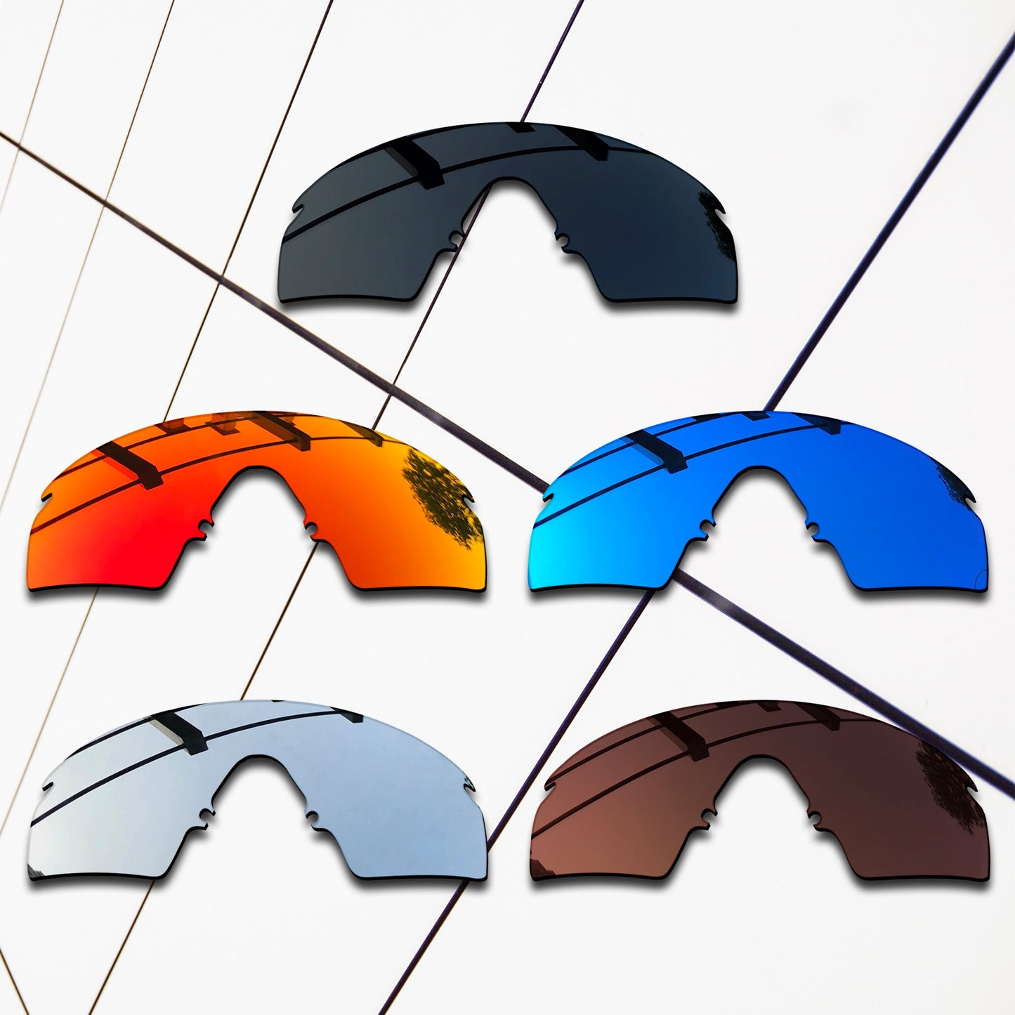 Polarized Replacement Lenses for Oakley RazorBlades New Sunglasses