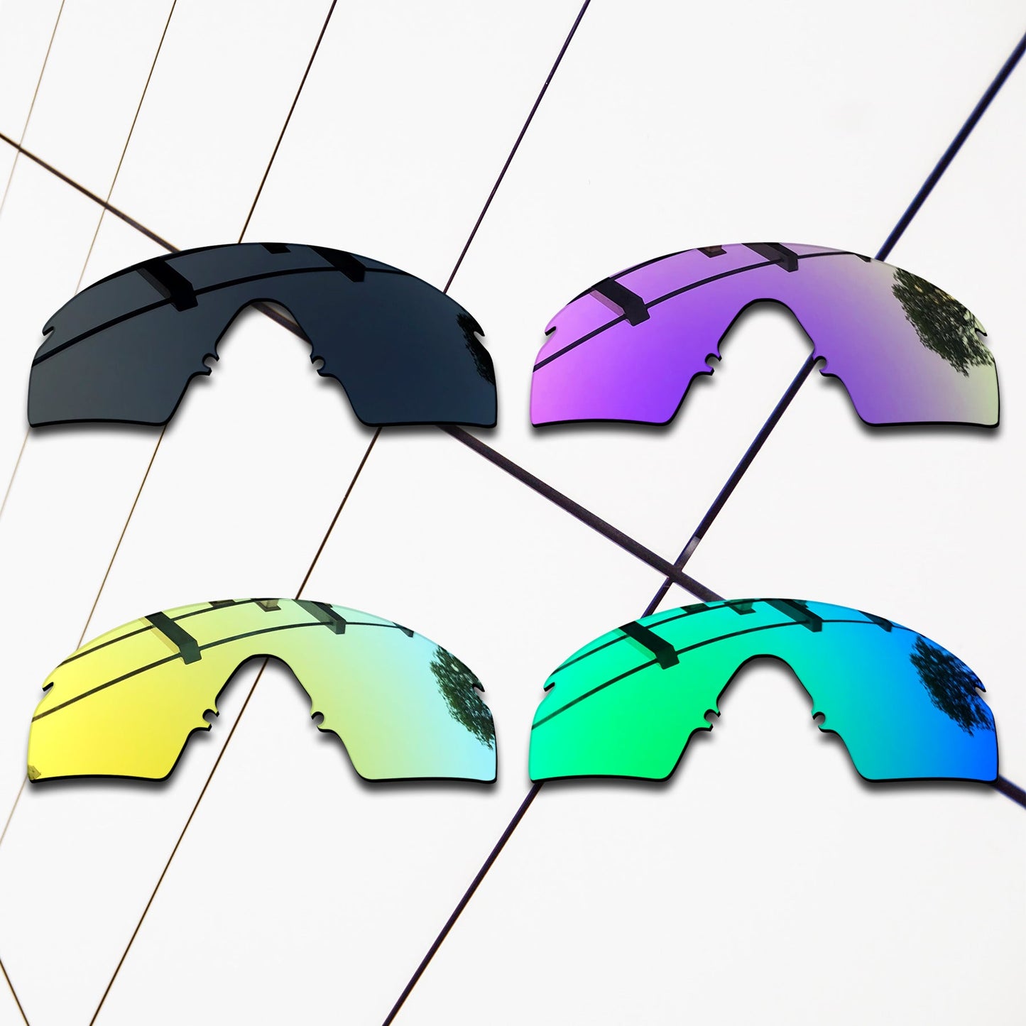 Polarized Replacement Lenses for Oakley RazorBlades Sunglasses