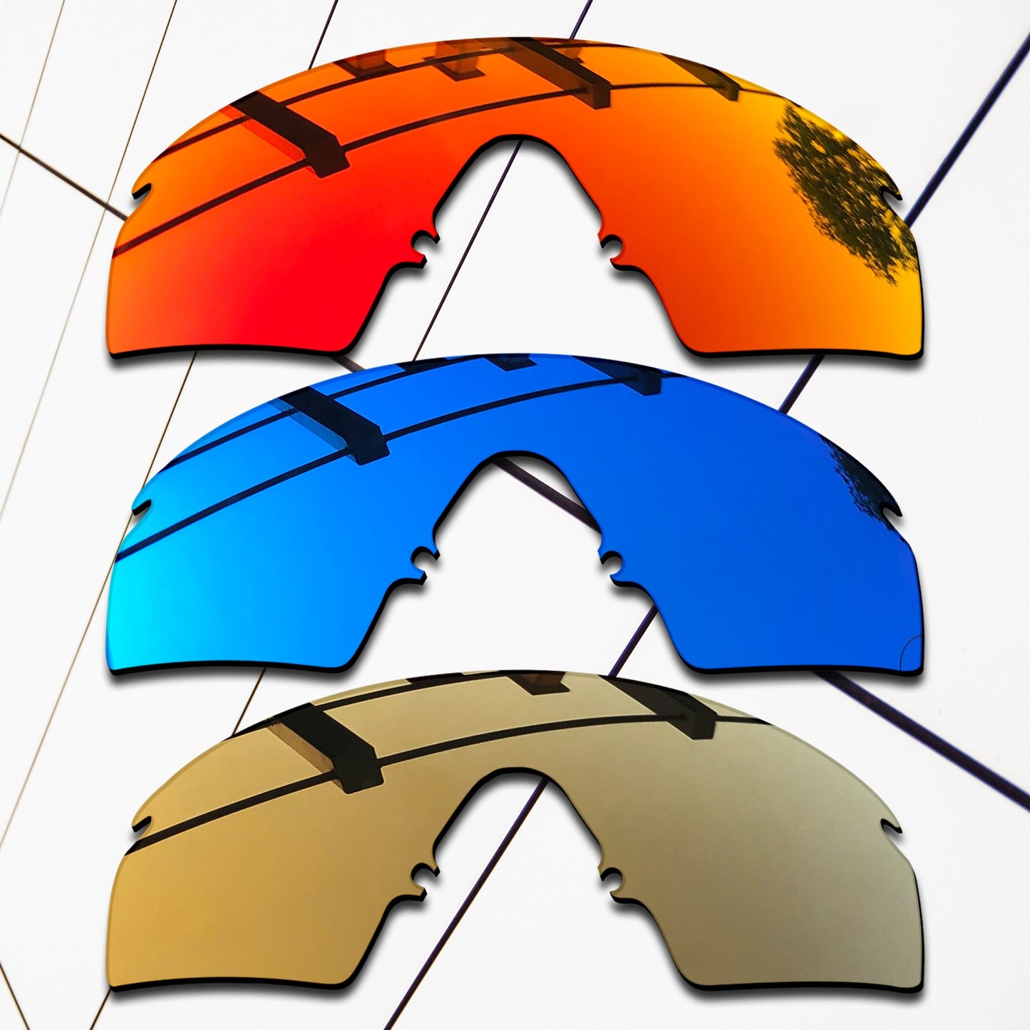 Polarized Replacement Lenses for Oakley RazorBlades Sunglasses