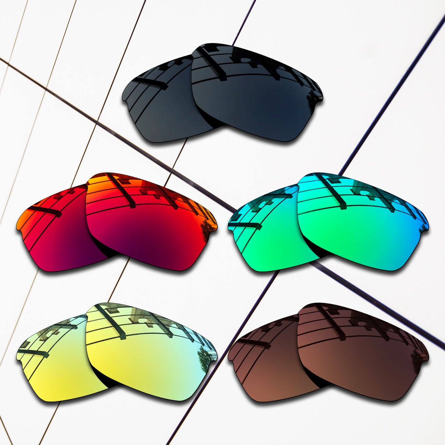 Polarized Replacement Lenses for Oakley Razrwire Sunglasses