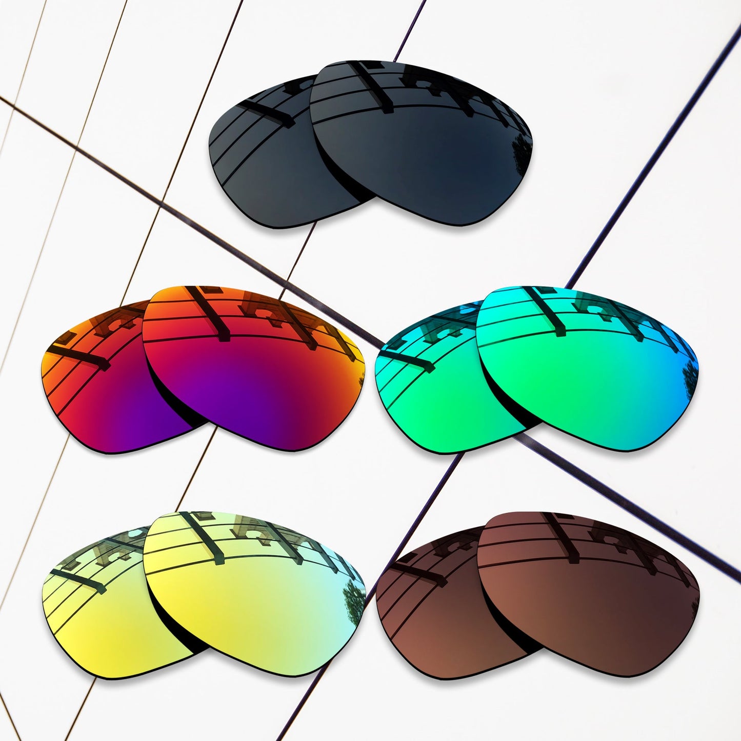 Polarized Replacement Lenses for Oakley Restless Sunglasses