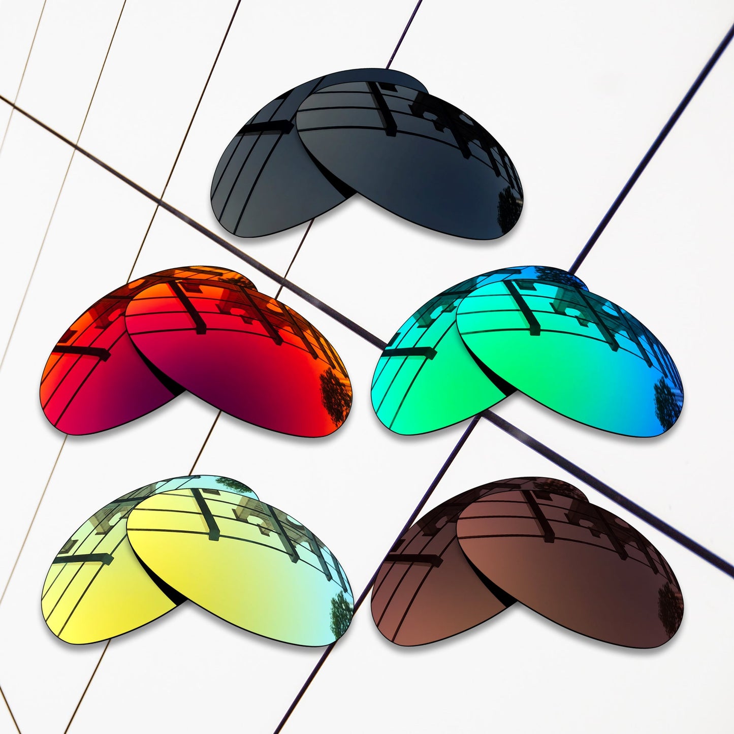 Polarized Replacement Lenses for Oakley Romeo 1 Sunglasses