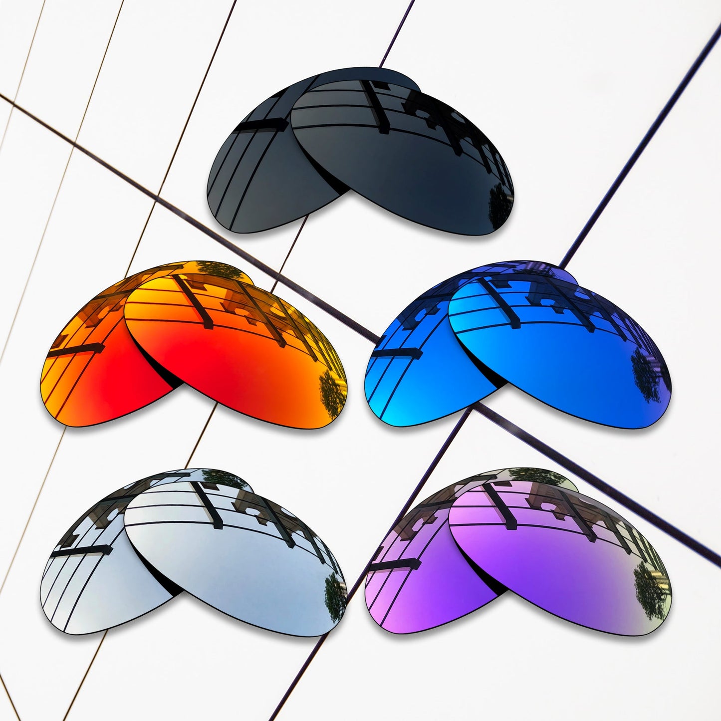 Polarized Replacement Lenses for Oakley Romeo 1 Sunglasses