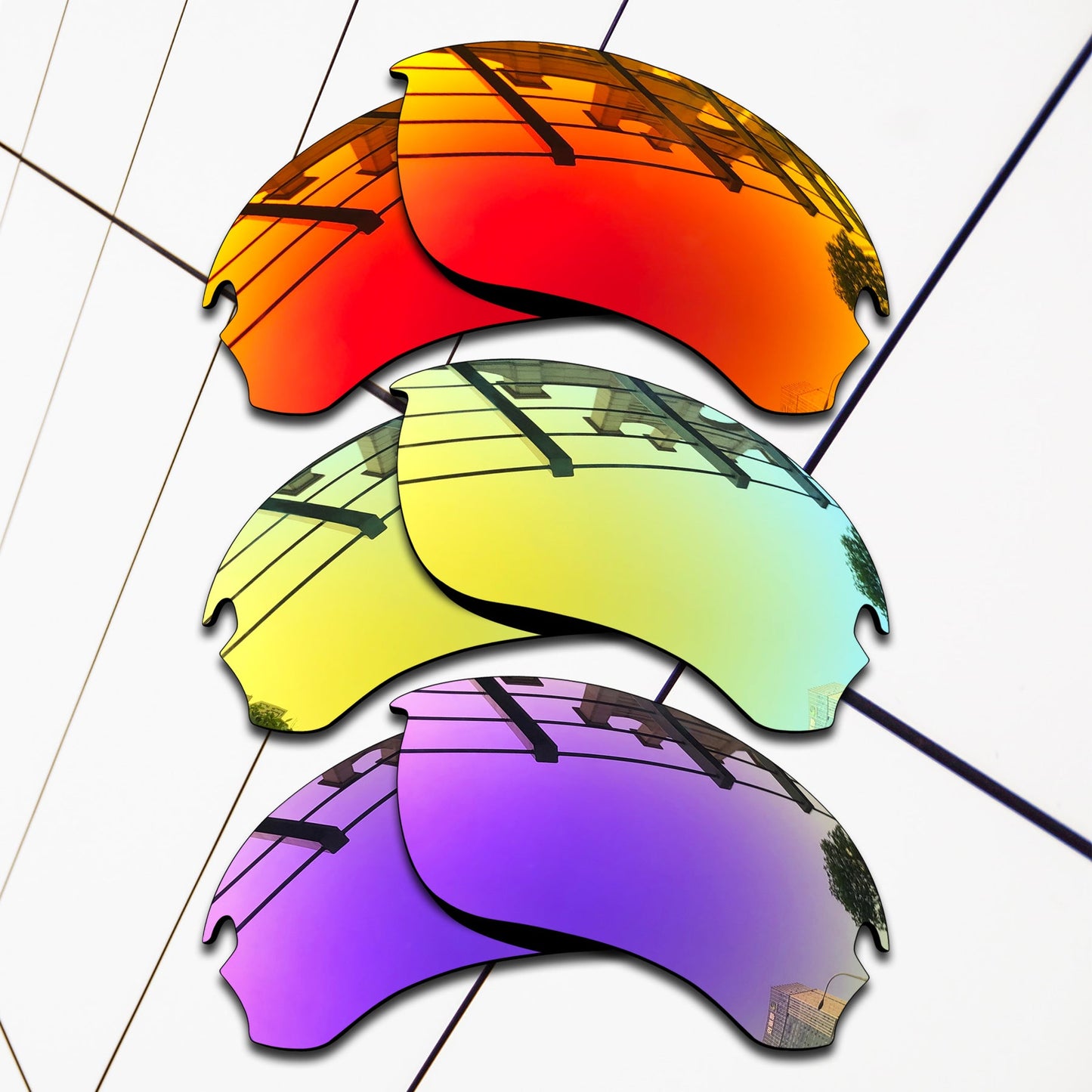 Polarized Replacement Lenses for Oakley Si Speed Jacket Sunglasses