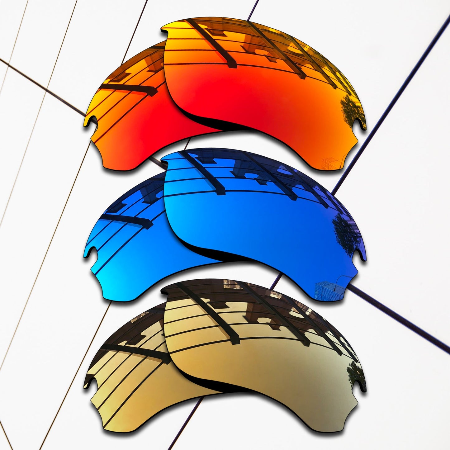 Polarized Replacement Lenses for Oakley Si Speed Jacket Sunglasses