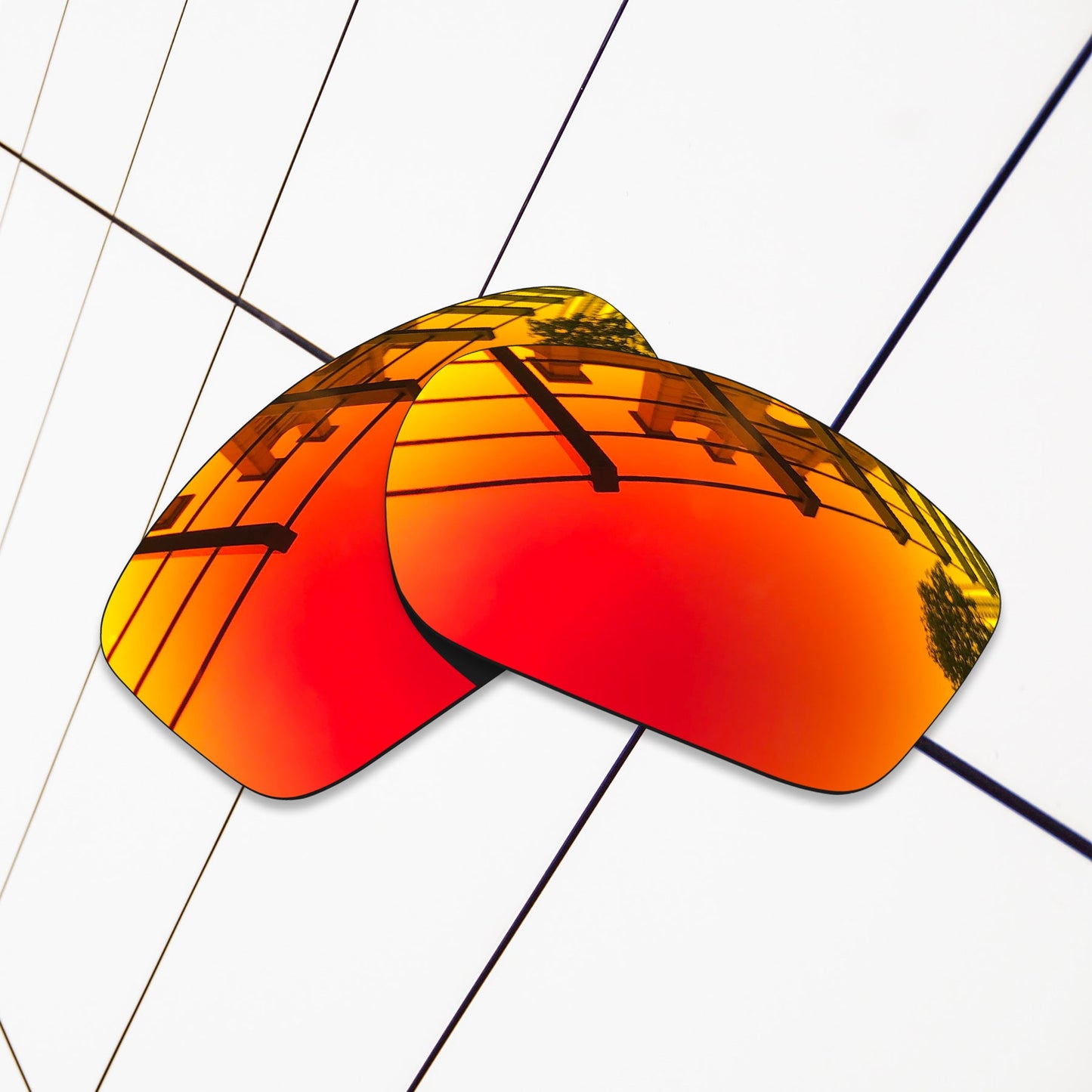 Polarized Replacement Lenses for Oakley Sliver Stealth Sunglasses