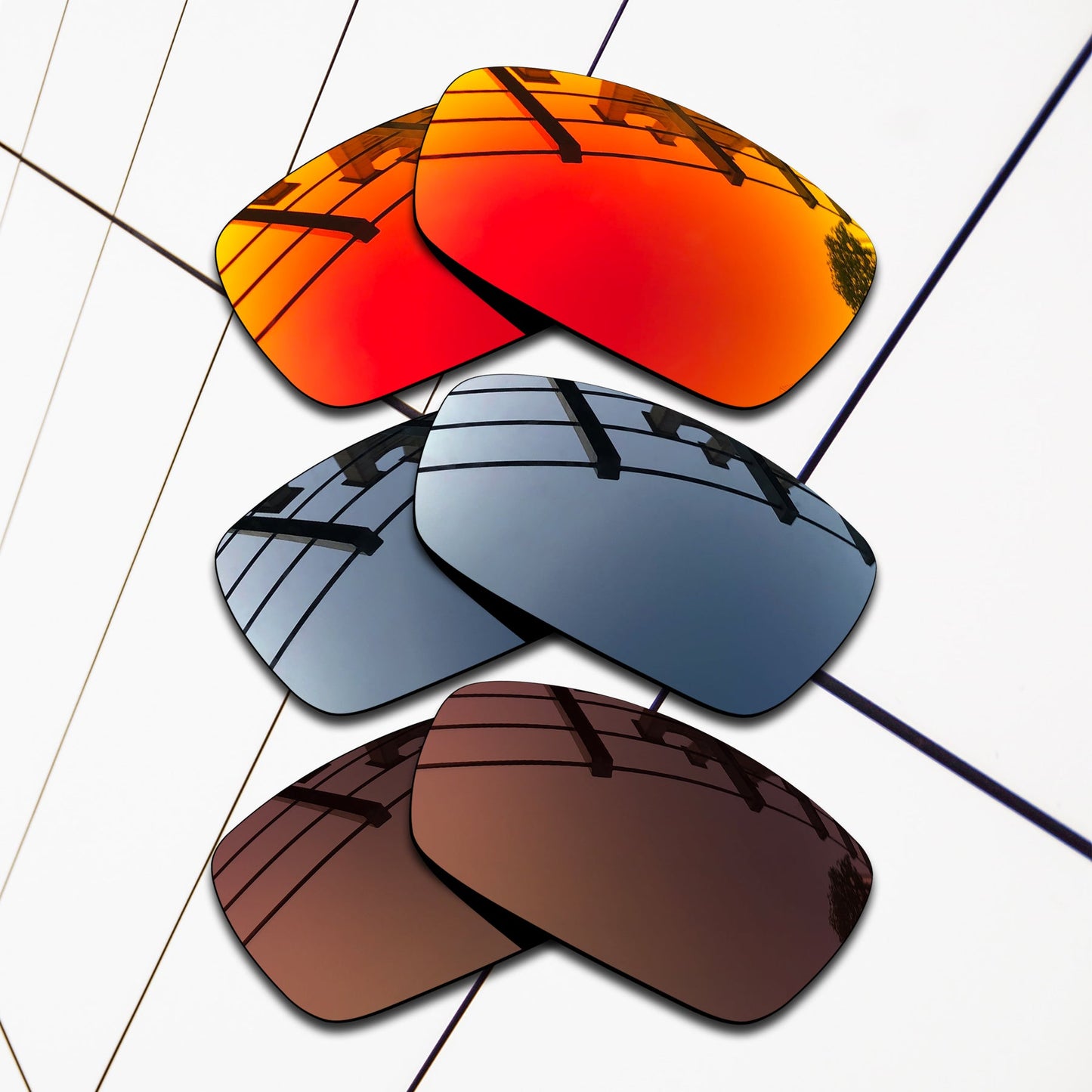 Polarized Replacement Lenses for Oakley Spike Sunglasses