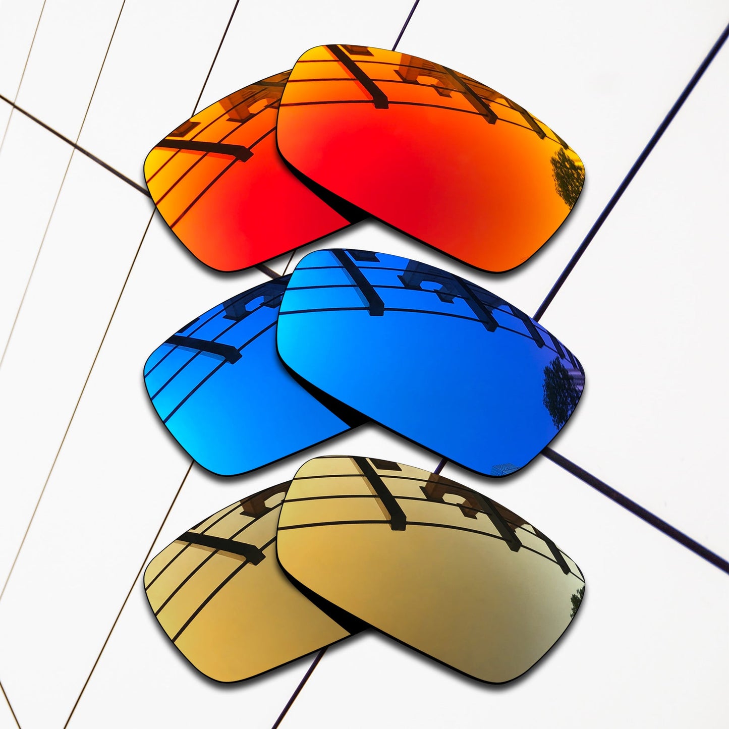 Polarized Replacement Lenses for Oakley Spike Sunglasses