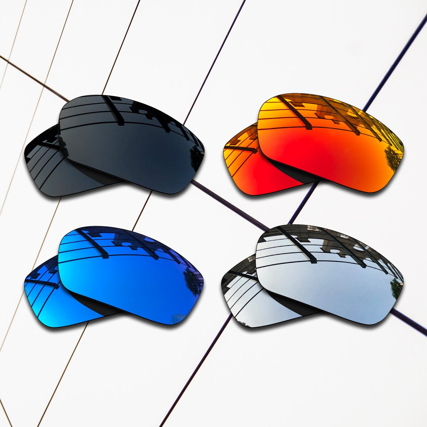 Polarized Replacement Lenses for Oakley Straightlink Sunglasses