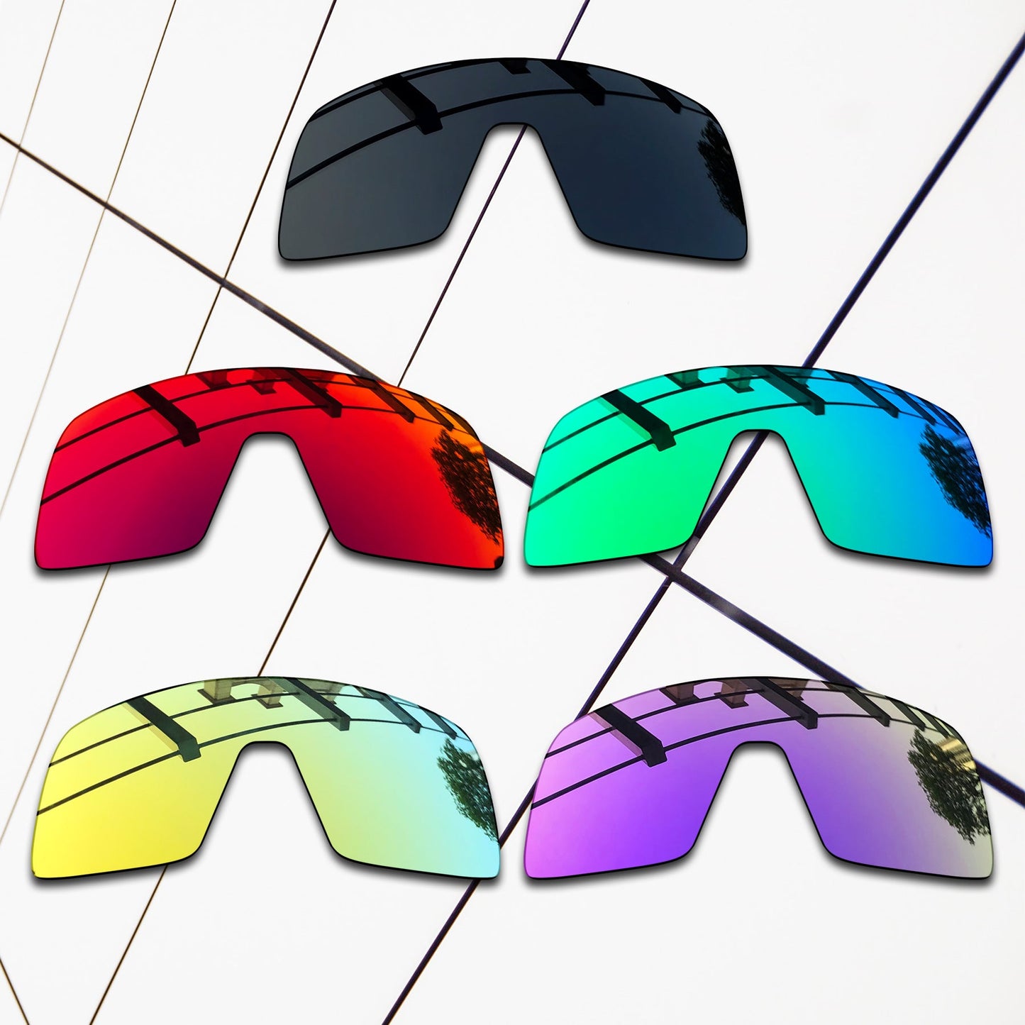 Polarized Replacement Lenses for Oakley Sutro Sunglasses