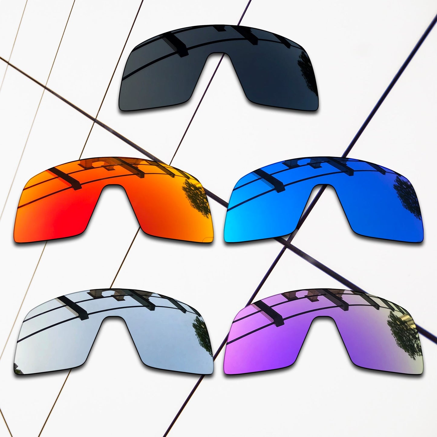 Polarized Replacement Lenses for Oakley Sutro Sunglasses