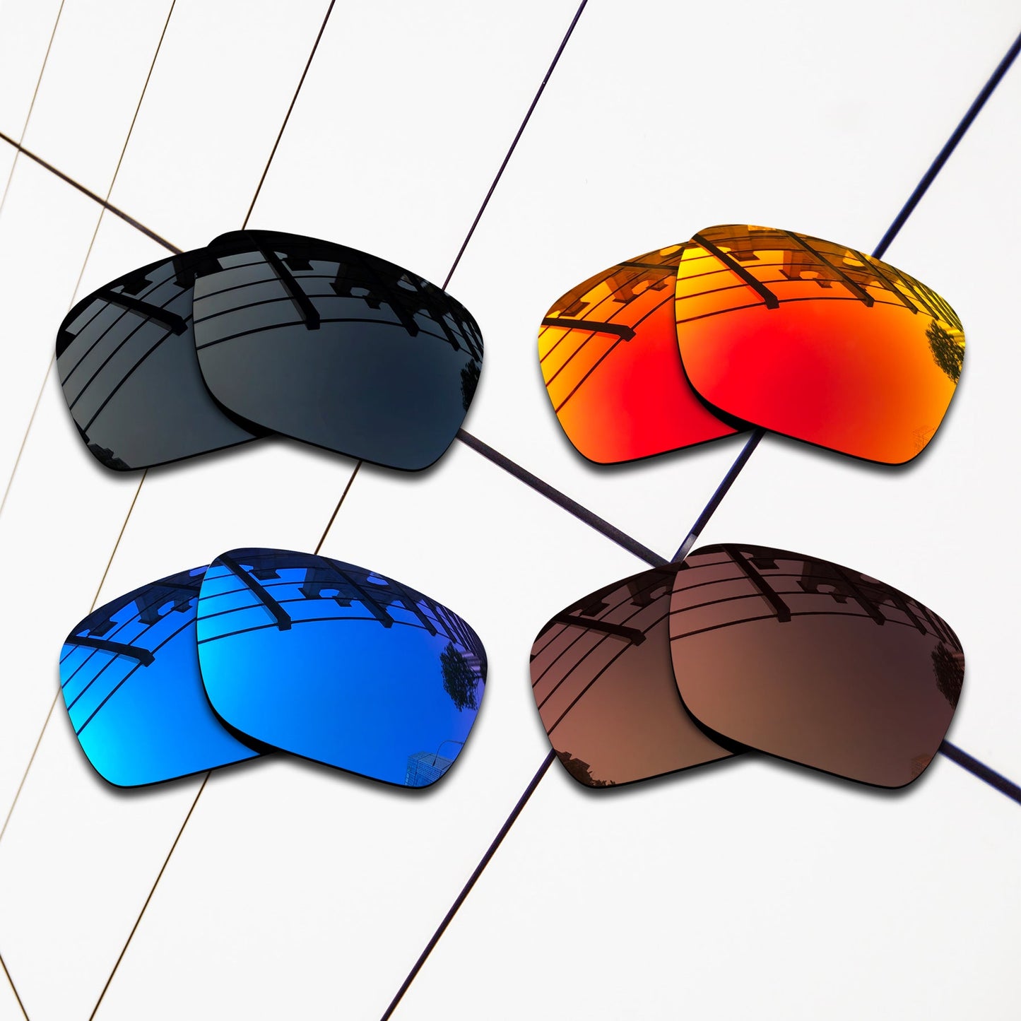 Polarized Replacement Lenses for Oakley Triggerman Sunglasses
