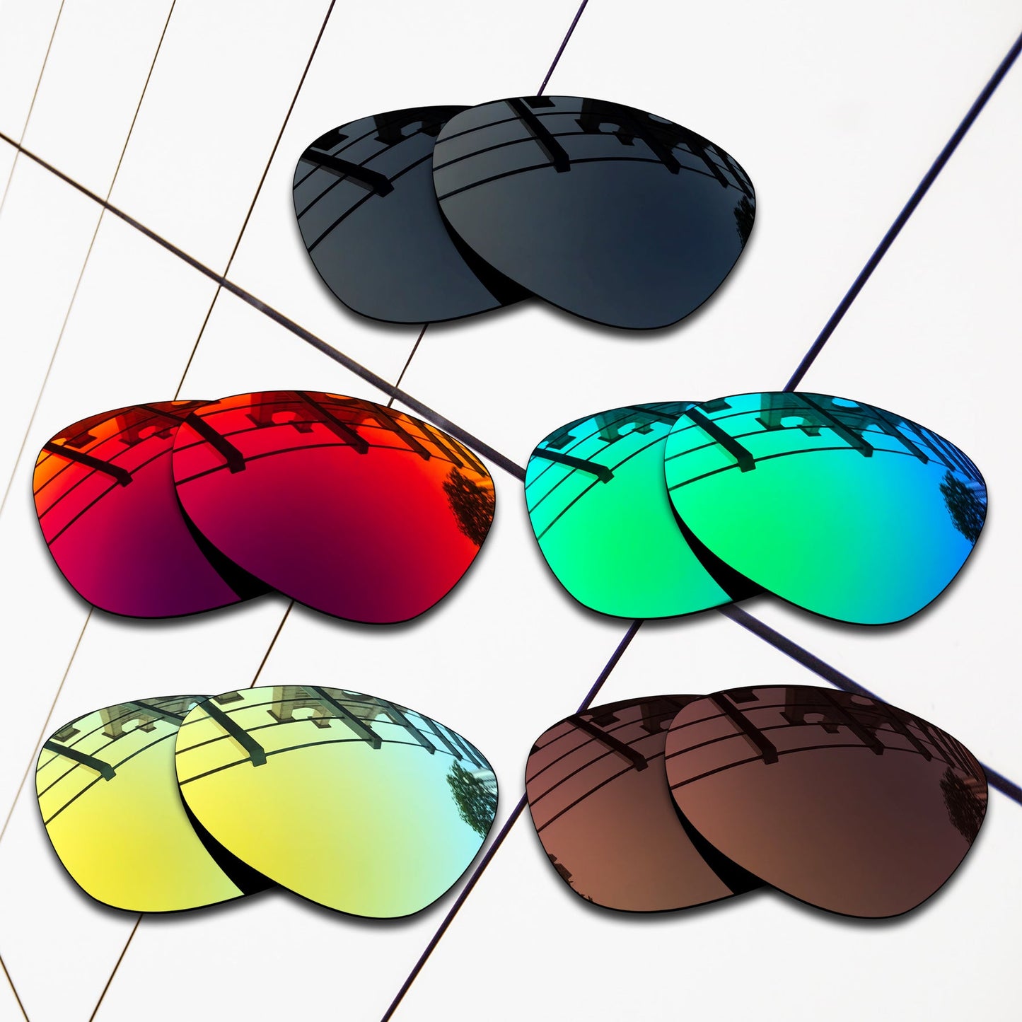 Polarized Replacement Lenses for Oakley Warden Sunglasses