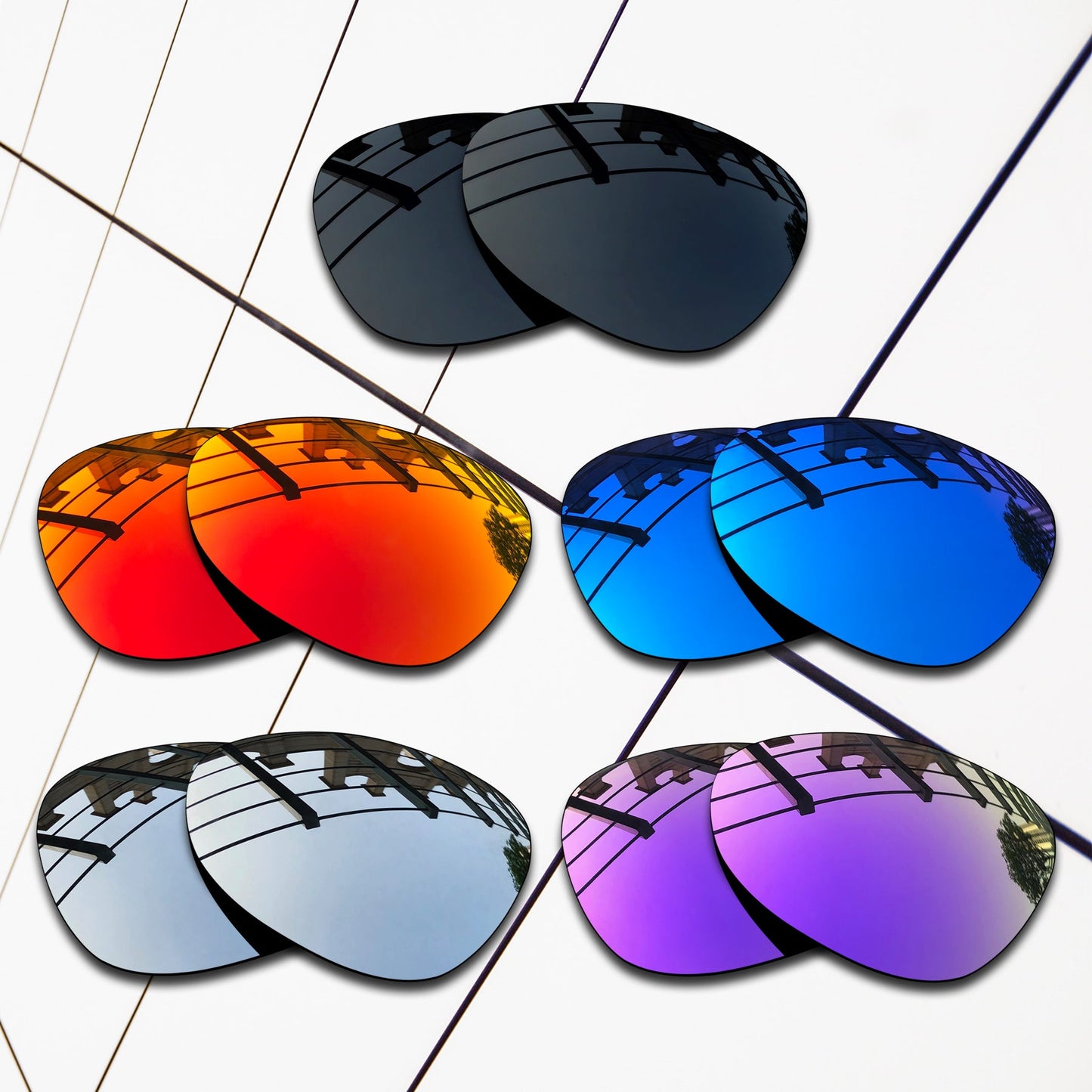 Polarized Replacement Lenses for Oakley Warden Sunglasses