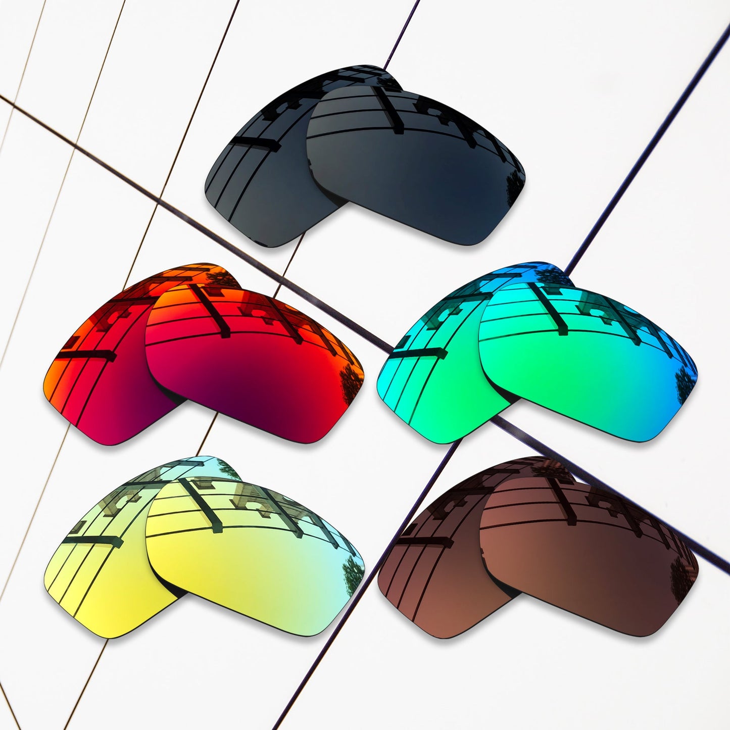 Polarized Replacement Lenses for Oakley Valve Sunglasses