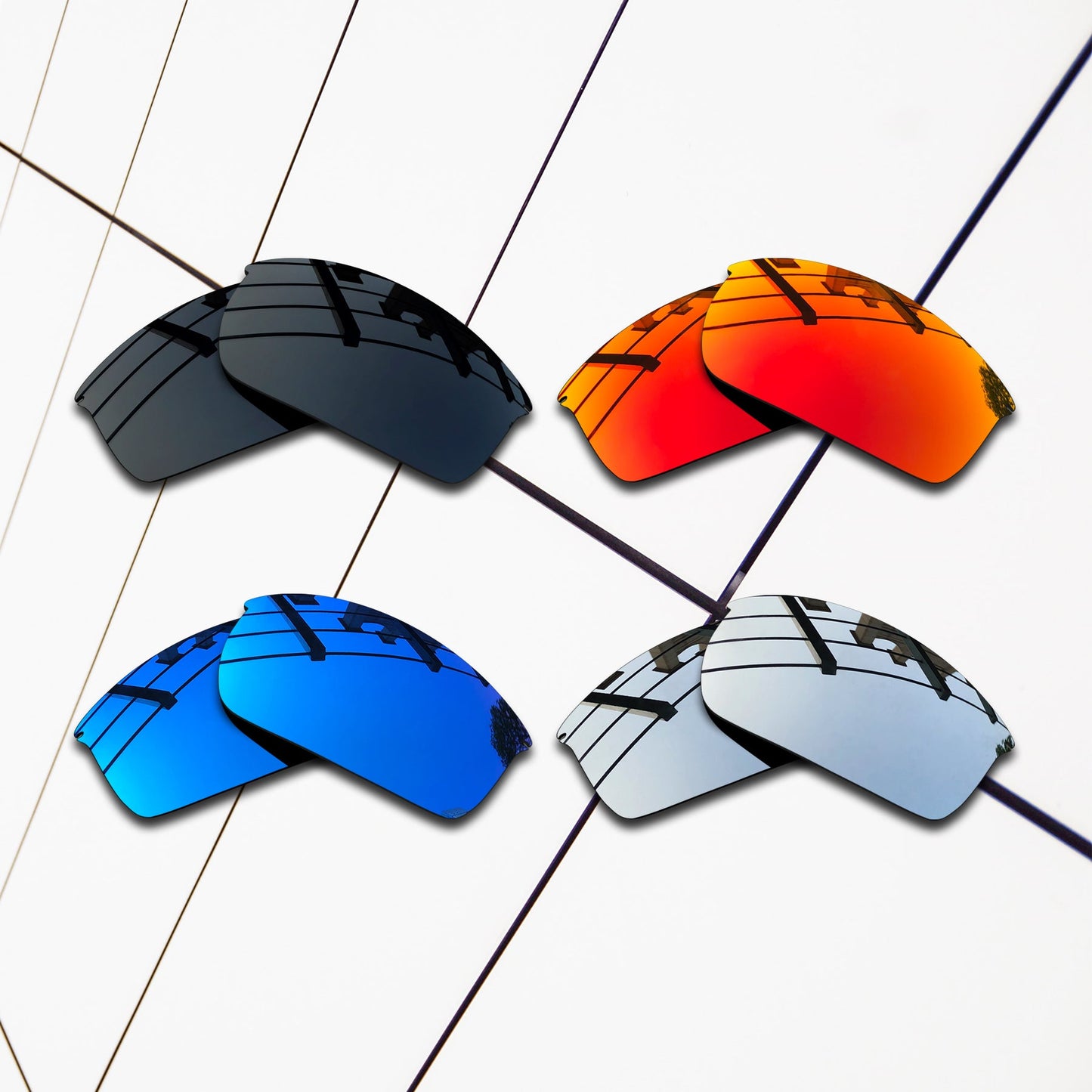 Polarized Replacement Lenses for Oakley WireTap Sunglasses