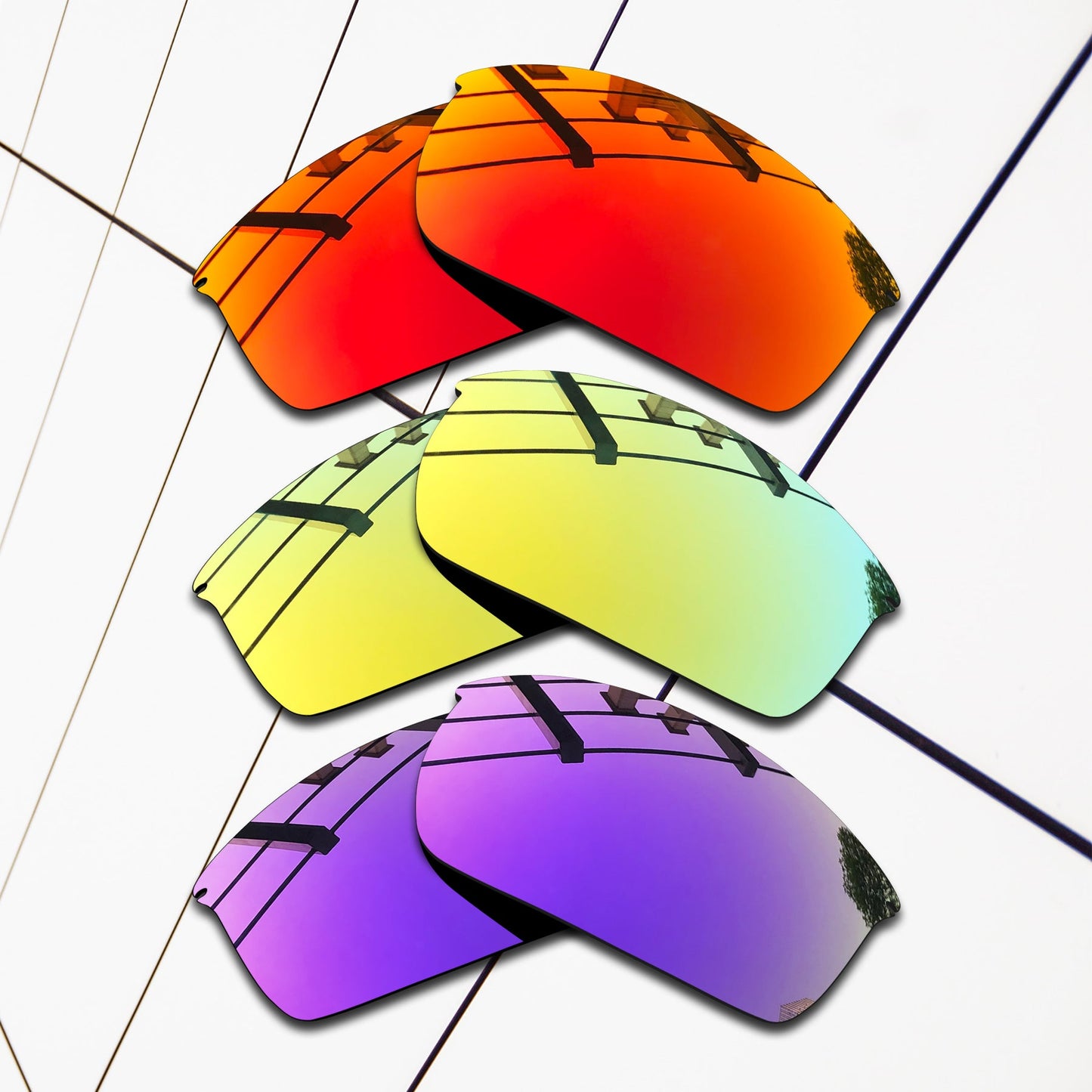Polarized Replacement Lenses for Oakley WireTap Sunglasses